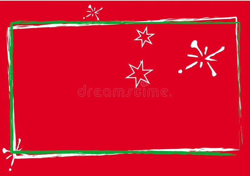 Carte De Noël Avec Le Père Noël Illustration de Vecteur - Illustration