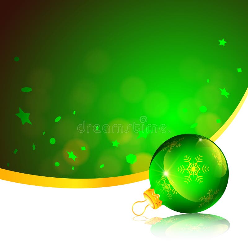 Green ornament christmas card background (EPS10 - Gradient, Transparency, mesh). Green ornament christmas card background (EPS10 - Gradient, Transparency, mesh)