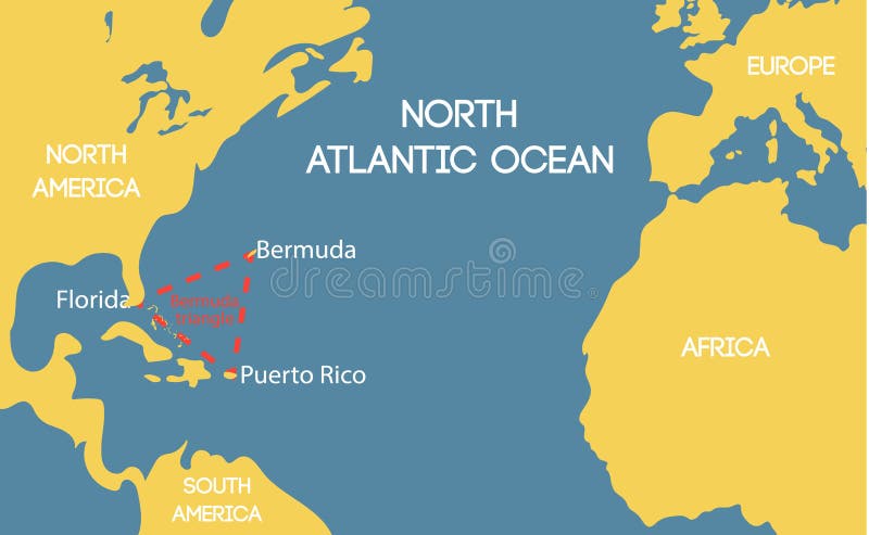 les bermudes carte du monde