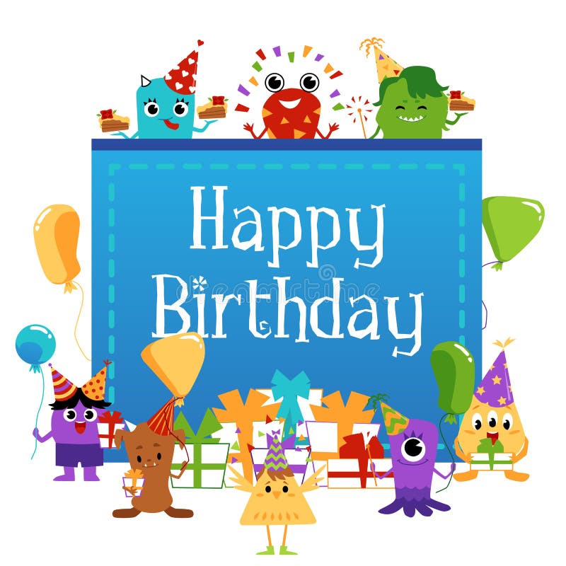 Carte De Voeux D Anniversaire Banniere Avec L Espace Pour Le Texte Illustration De Vecteur Illustration Du Evenement Fete Carte De Voeux D Anniversaire Banniere Avec L Espace Pour Le Texte Illustration De Vecteur Illustration Du Evenement Fete