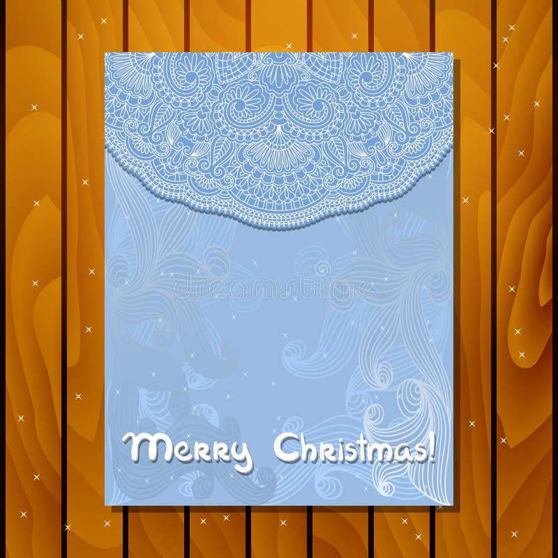 Download Carte De Voeux De Noël De Vecteur Illustration de Vecteur - Illustration du signe, fond: 45368369
