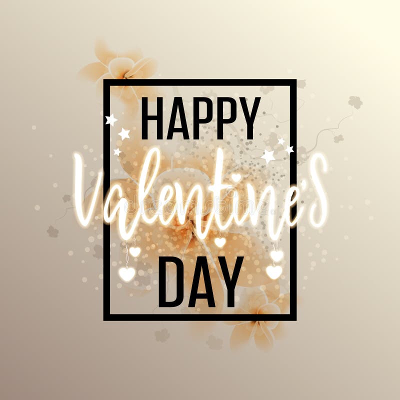 Carte de voeux heureuse de jour de Valentines illustration libre de droits Carte de voeux heureuse de jour de Valentines illustration libre de droits
