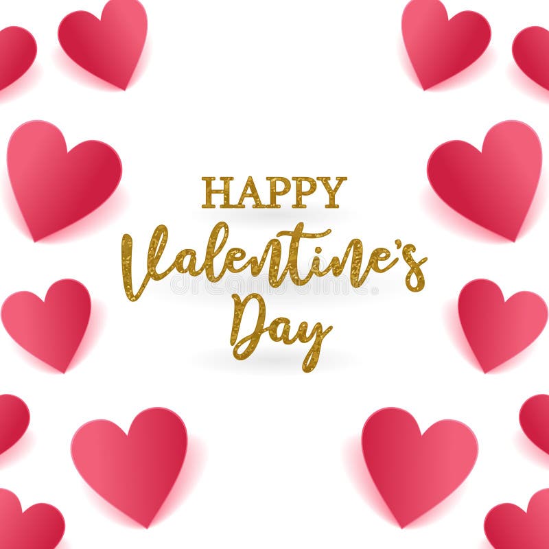 Carte de voeux heureuse de jour de valentines, illustration de vecteur Bel amour - Le fichier du vecteur illustration libre de droits Carte de voeux heureuse de jour de valentines, illustration de vecteur Bel amour - Le fichier du vecteur illustration libre de droits