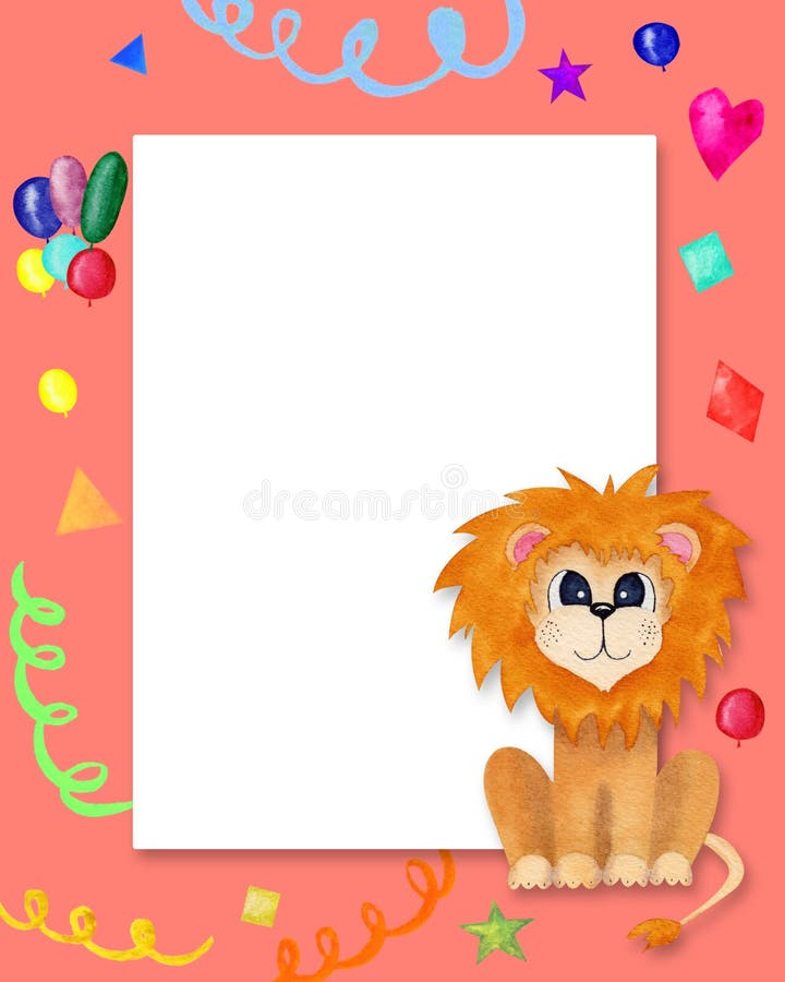 Carte De Voeux Mignonne Pour Des Enfants Avec Le Lion Invitation D Anniversaire De Cadre De Bleus Layette Avec L Endroit Pour Le Illustration Stock Illustration Du Amour Invitez Carte De Voeux Mignonne Pour Des Enfants Avec Le Lion Invitation D Anniversaire De Cadre De Bleus Layette Avec L Endroit Pour Le Illustration Stock Illustration Du Amour Invitez