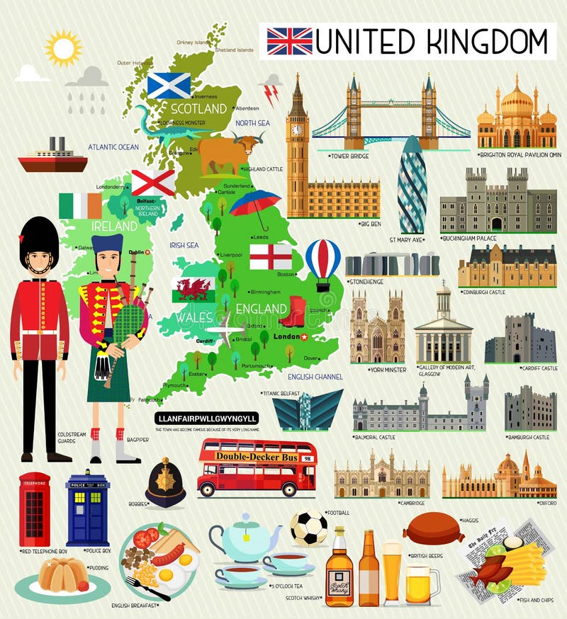 Royaume-uni Modèle De Conception Du Logo Du Drapeau Anglais Illustration de  Vecteur - Illustration du anglais, britannique: 219659591