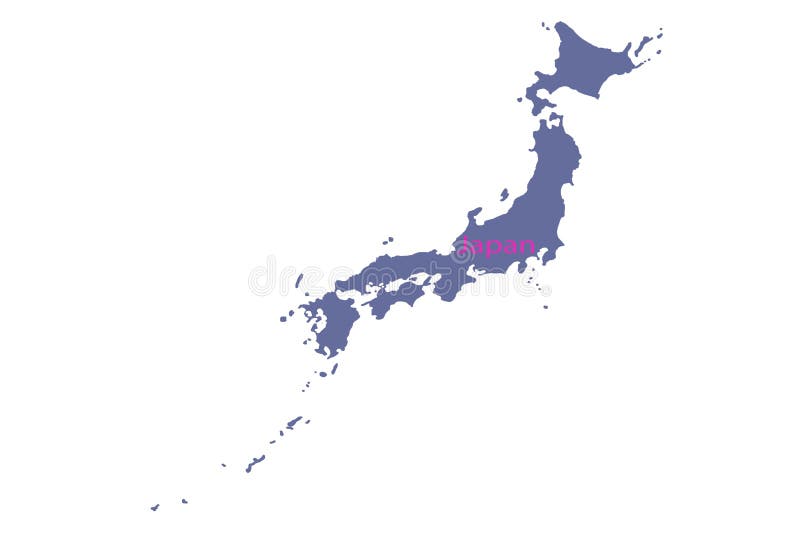 Carte du Japon avec le foyer sur Osaka illustration de vecteur Carte du Japon avec le foyer sur Osaka illustration de vecteur