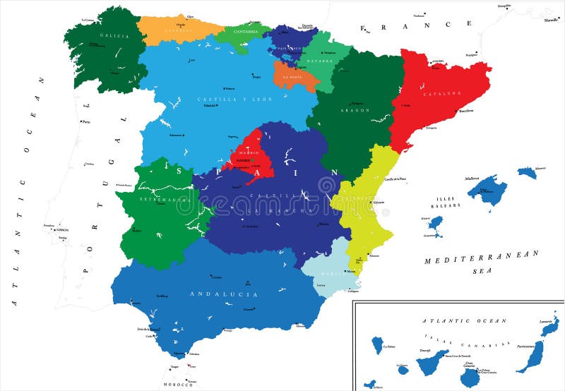 Geographie de L’Espagne 