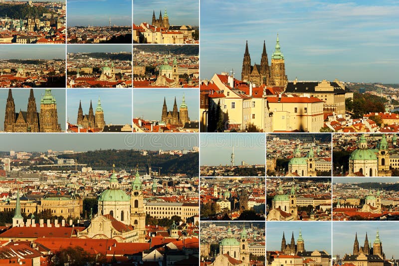 carte postale prague