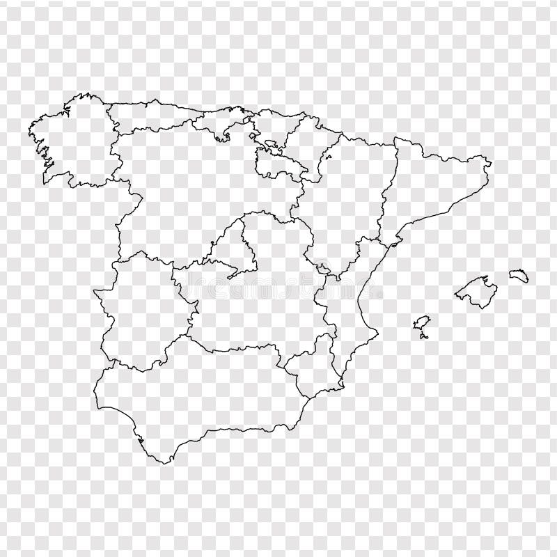 Carte Vide Espagne Carte De Haute Qualite Espagne Avec Des Provinces Sur Le Fond Transparent Pour Votre Conception De Site Web L Illustration De Vecteur Illustration Du Haute Qualite Carte Vide Espagne Carte De Haute Qualite Espagne Avec Des Provinces Sur Le Fond Transparent Pour Votre Conception De Site Web L Illustration De Vecteur Illustration Du Haute Qualite
