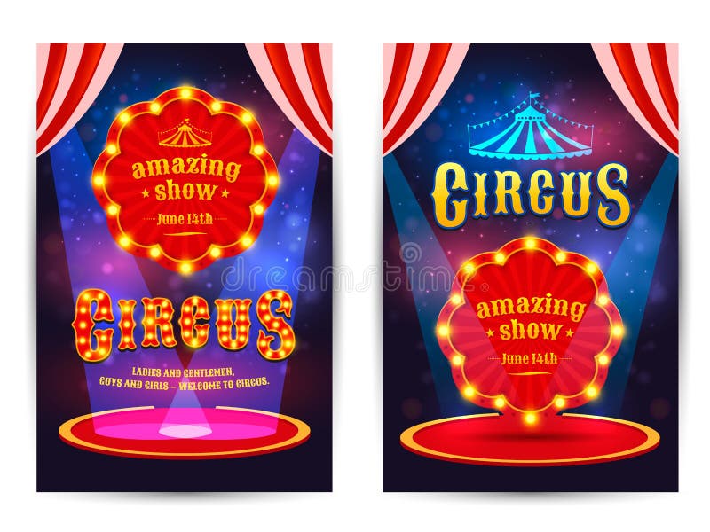Cartel para el circo