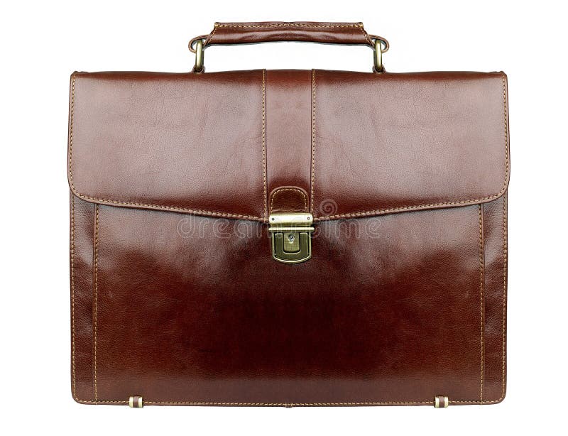 Cartella rossa di affari fotografie stock