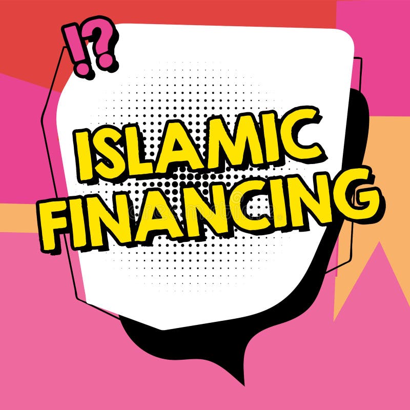 Sign displaying Islamic Financing, Business overview Banking activity and investment that complies with sharia. Sign displaying Islamic Financing, Business overview Banking activity and investment that complies with sharia