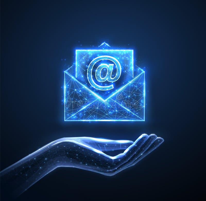 Cartello elettronico e-mail. simbolo della busta per l'icona posta elettronica posta elettronica posta elettronica illustrazione vettoriale