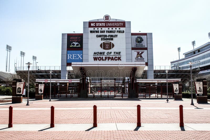 Carter-Finley Stadium, Cary, Pólnocna Karolina obrazy stock Carter-Finley Stadium, Cary, Pólnocna Karolina obrazy stock
