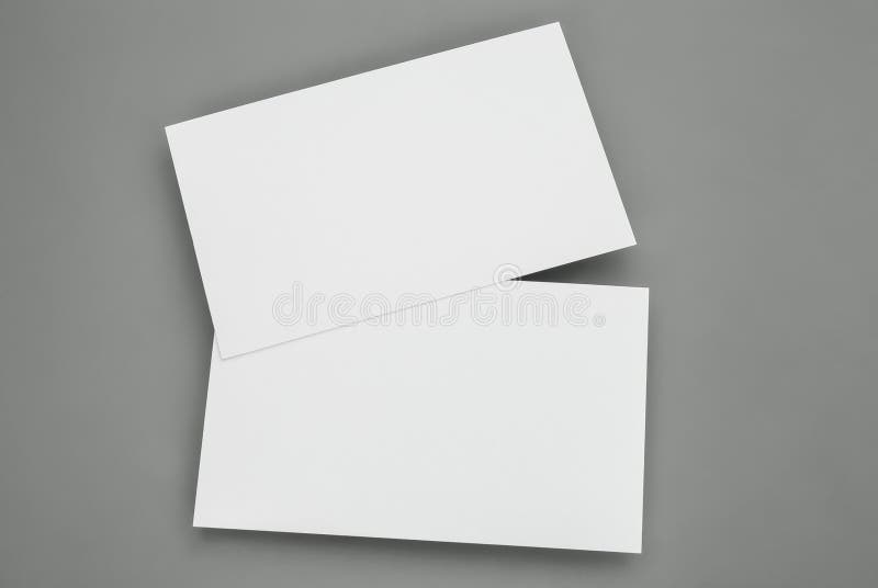 Cartes de visite professionnelle vierges de visite images stock Cartes de visite professionnelle vierges de visite images stock