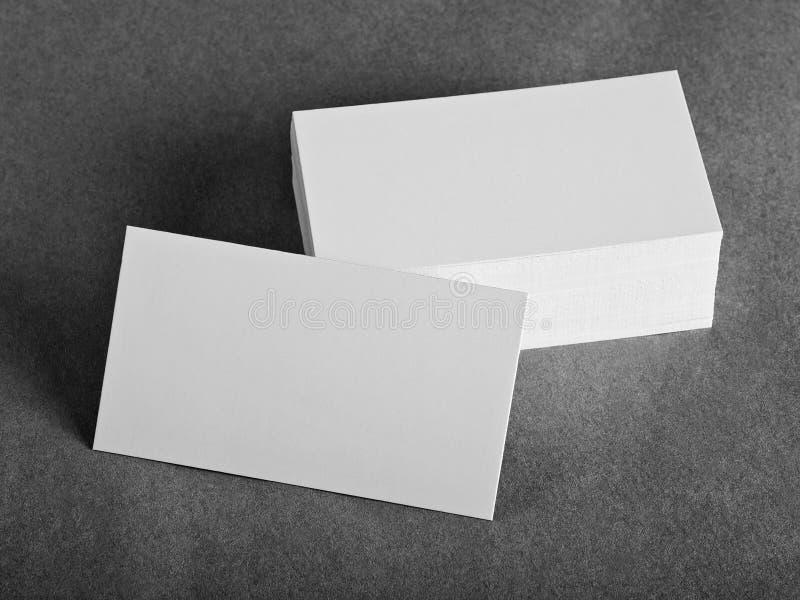 Cartes de visite professionnelle vierges de visite images stock Cartes de visite professionnelle vierges de visite images stock