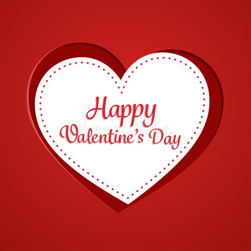 Cartes heureuses de jour de Valentines illustration libre de droits Cartes heureuses de jour de Valentines illustration libre de droits