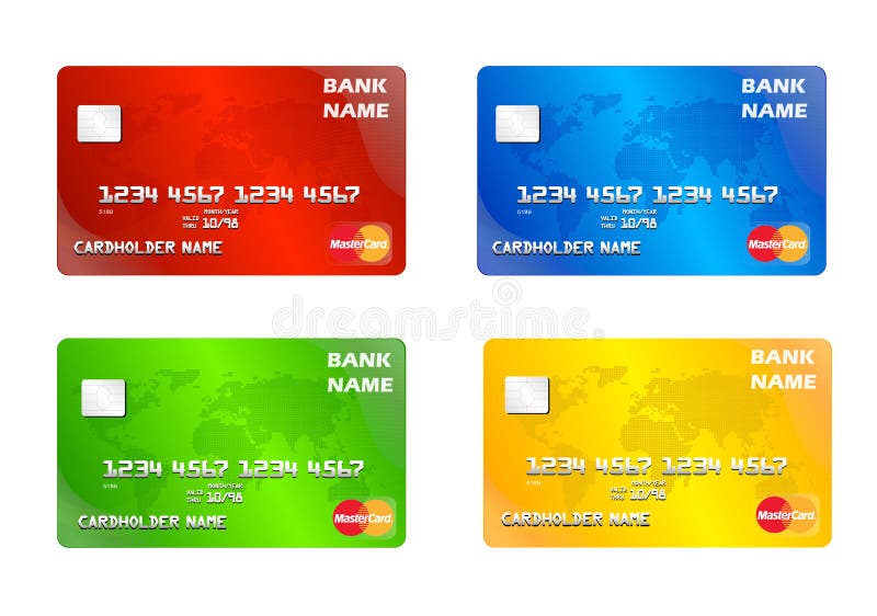 Cartes principales illustration stock Cartes principales illustration stock