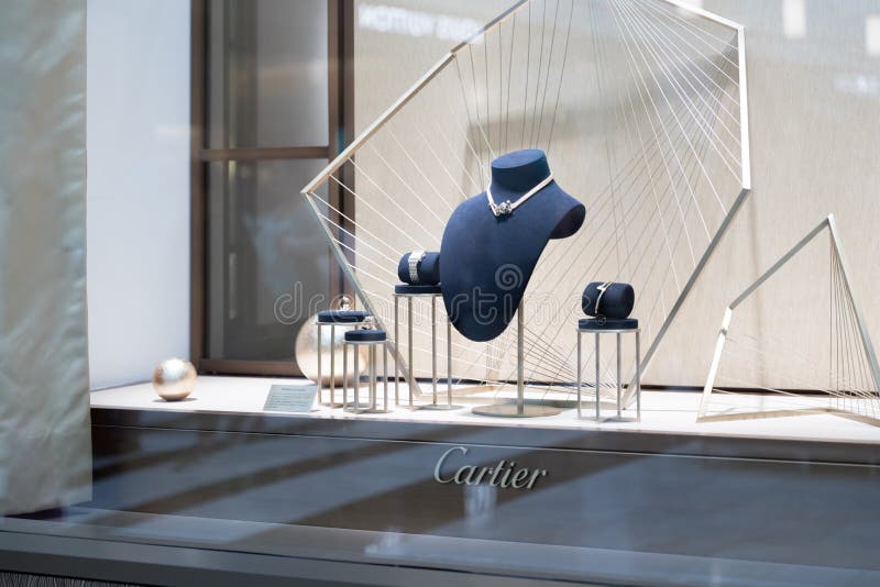 CARTIER Fashion Store Front Editorial 