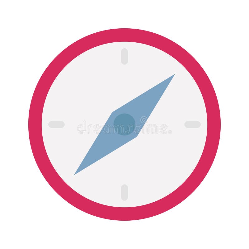 Cartography compass Line vector icon which can easily modify or edit stock illustration