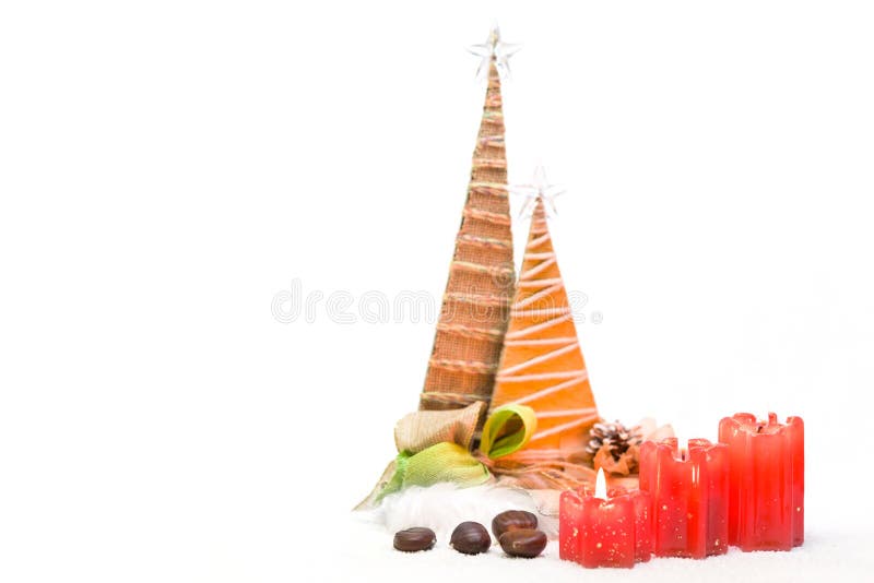 Cartolina d'auguri anno felice di nuovo e di Buon Natale fotografia stock Cartolina d'auguri anno felice di nuovo e di Buon Natale fotografia stock