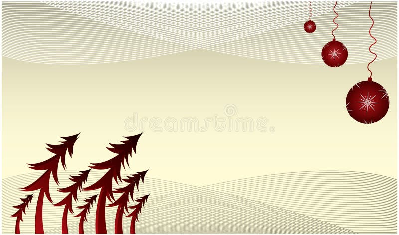 Cartolina di Natale illustrazione vettoriale