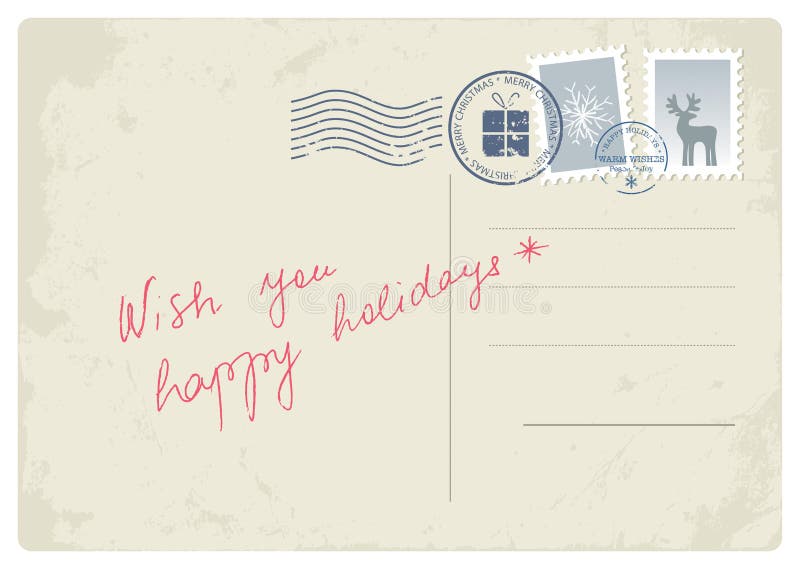 Cartolina di natale royalty illustrazione gratis Cartolina di natale royalty illustrazione gratis