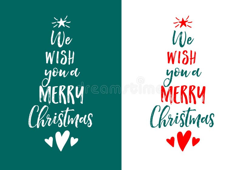 Cartolina di natale con fondo vettoriale rosso e verde illustrazione di stock