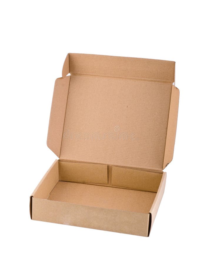 Carton box isolated