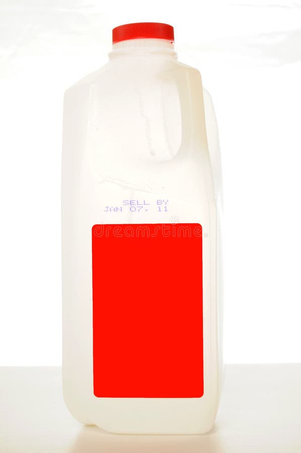 Carton de lait de gallon photo stock. Image du simple - 17914112