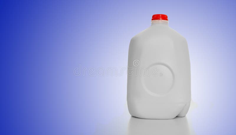 Carton de lait de gallon photo stock. Image du simple - 17914112