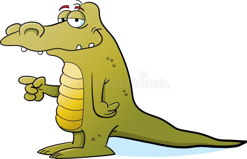 Cartoon Alligator Royalty Free Stock Photos - Image: 25474448