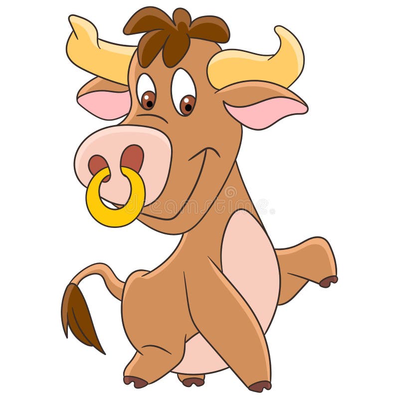 Cartoon Bull Nose Ring Stock Illustrations – 140 Cartoon Bull Nose Ring  Stock Illustrations, Vectors & Clipart - Dreamstime