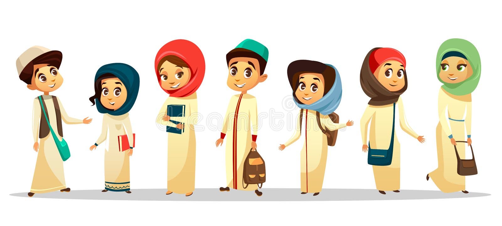 Hijab cartoon photoshop  Hijab cartoon, Girl cartoon characters