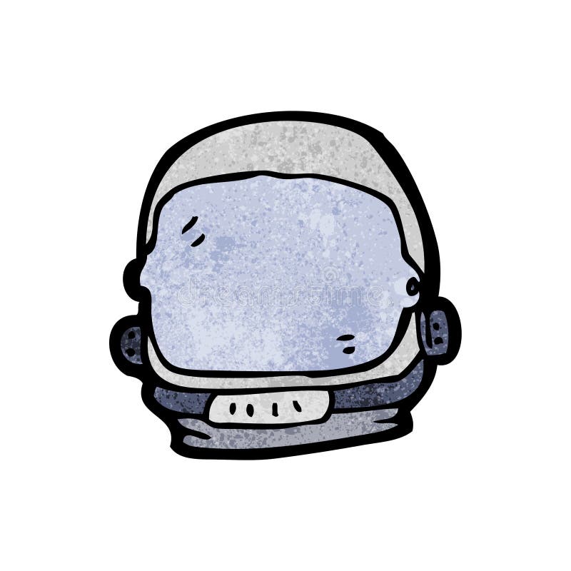 Cartoon astronaut helmet stock vector. Illustration of silly - 38059485