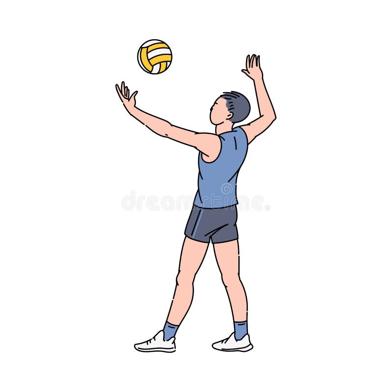 volleyball serve