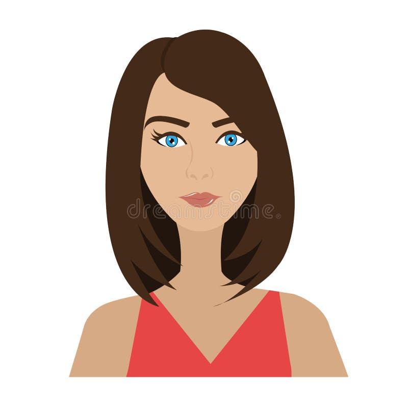 Top View Women Sitting Cartoon Stock Vector - Illustration of adult ...