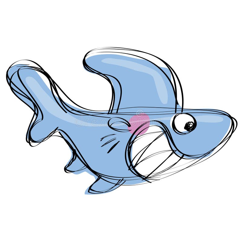 Baby Shark Clipart Hd PNG, Baby Shark Illustration Vector On White  Background, Baby Shark Clipart, Illustration, Animal PNG Image For Free  Download