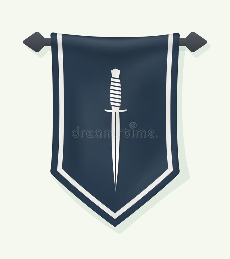 Medieval Vertical Banner with Latin Quote. Veni Vidi Vici. Wall Hangings  Flag. War Pennant for Game with Easy Replaceable Emblem. Translation: I  came, I saw, I conquered:: موقع تصميمي