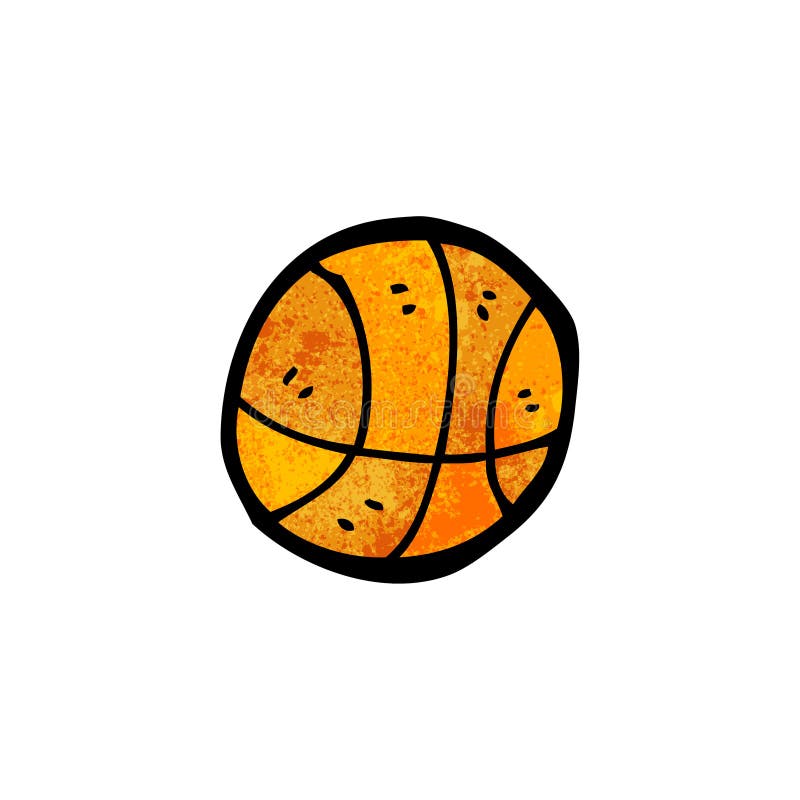 cartoon basketball