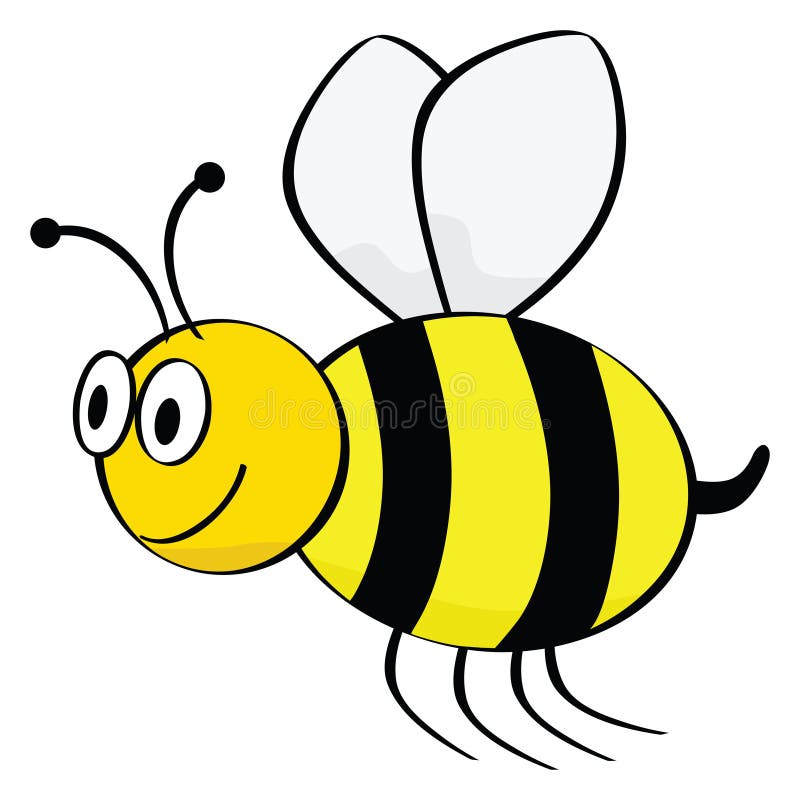 Cartoon bee stock vector. Illustration of clipart, pollen - 6593864 Cartoon bee stock vector. Illustration of clipart, pollen - 6593864