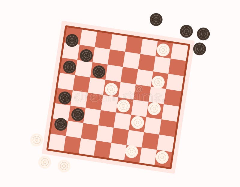 Play Checkers Board Game Online for Free: One and Two Player HTML Checkers  Games for Kids