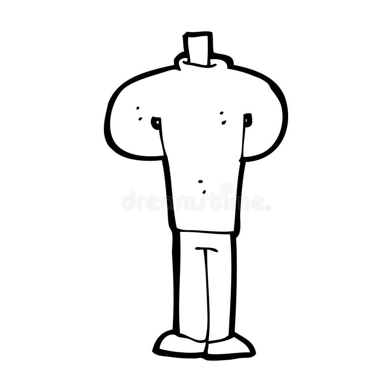 cartoon body standing still (mix and match cartoons or add own photos)