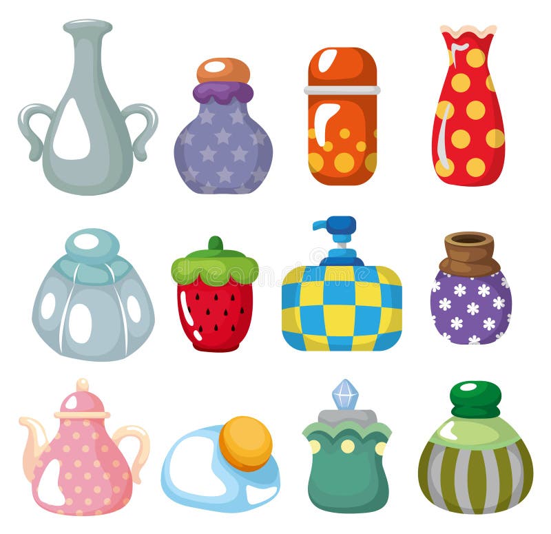 Cartoon Bottle Icon Stock Photo - Image: 19281690