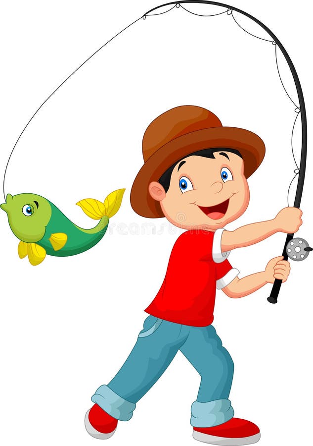 Boy Fishing Stock Illustrations – 3,811 Boy Fishing Stock Illustrations,  Vectors & Clipart - Dreamstime