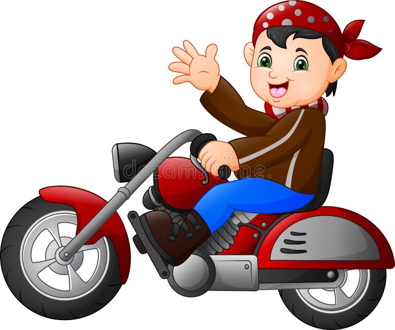 Cartoon Motorcycle Race Stock Illustrations 5,687 Cartoon Motorcycle