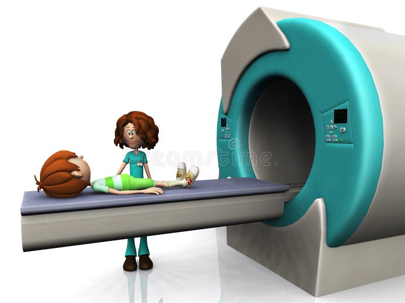 Cartoon Boy Getting an MRI Scan. Stock Illustration - Illustration of nurse, imaging: 23590983 Cartoon Boy Getting an MRI Scan. Stock Illustration - Illustration of nurse, imaging: 23590983