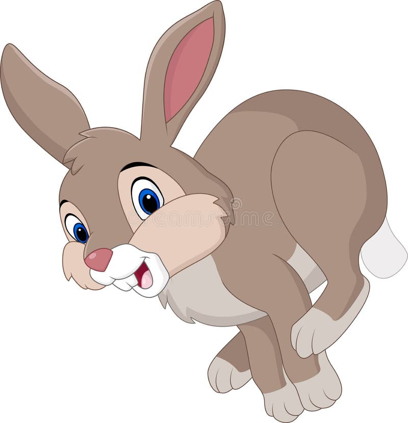 Cartoon Brown Rabbit Running Stock Vector - Illustration of hairy, ears: 82983535 Cartoon Brown Rabbit Running Stock Vector - Illustration of hairy, ears: 82983535