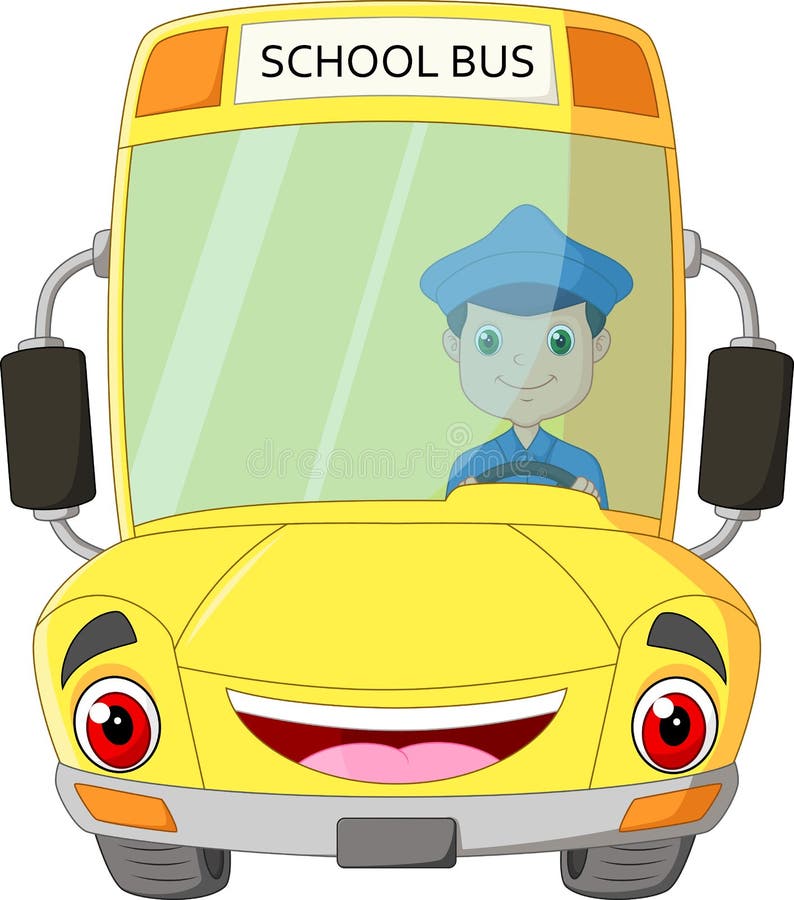 Bus driver stock vector. Illustration of white, grade - 43565398