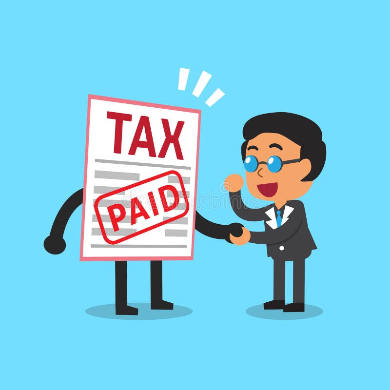 Cartoon A Businessman Paid Tax Stock Vector Illustration Of Control cartoon-a-businessman-paid-tax-stock-vector-illustration-of-control